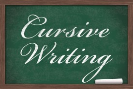 cursive handwriting